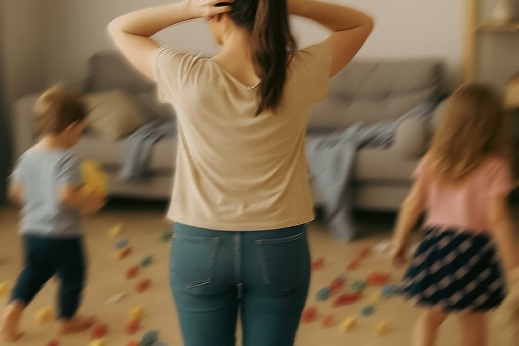 Mama z ADHD - chaos poranka z dziećmi